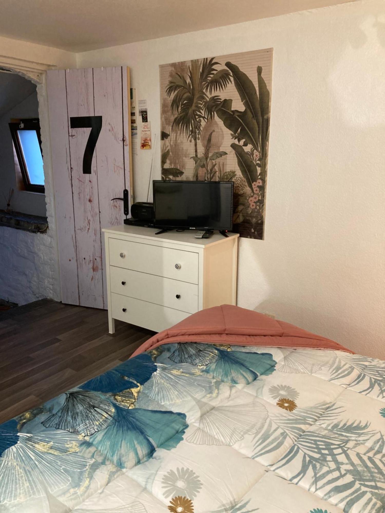 Gite D'Avalon Chambre 7 디넝 외부 사진